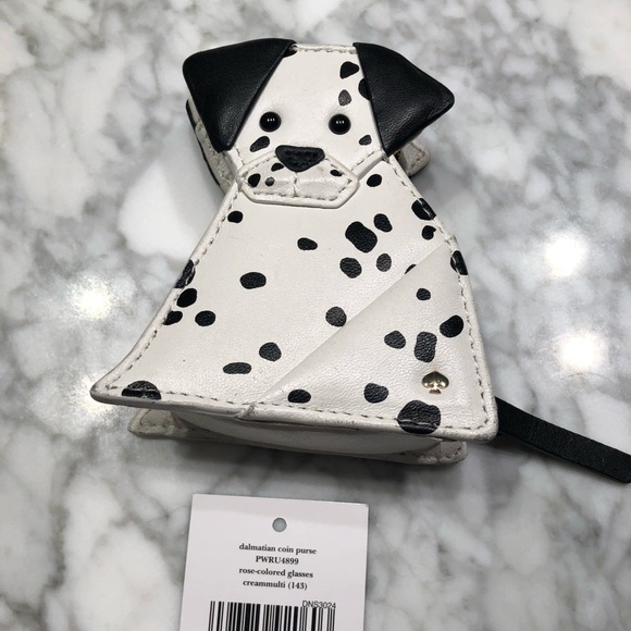 kate spade Handbags - Kate Spade Rare Dalmatian Coin Pouch